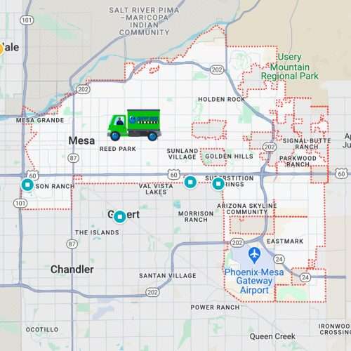 Mesa service area
